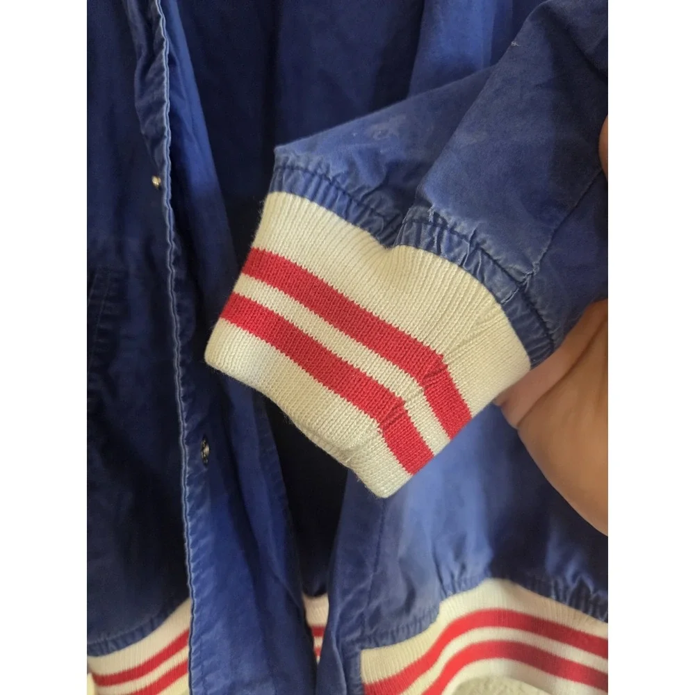Polo Ralph Lauren Large Crest Embroidered Vintage 90s Varsity Jacket Sz M Youth